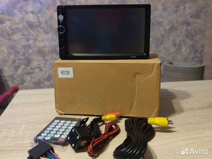 NEW магнитола 2 din с камерой з/х Bluetooth USB