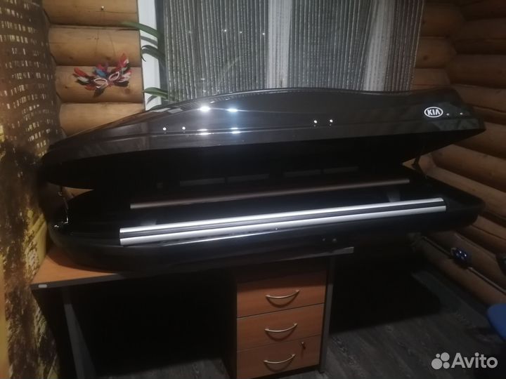 Багажник на крышу KIA cerato с боксом