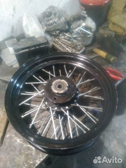 Самодельное колесо для мотоцикла Урал, Днепр