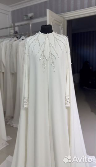 Мусульманское свадебное платье