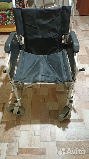 Коляска инвалидная складная бу