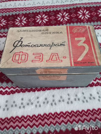 Фотоаппарат фэд 3
