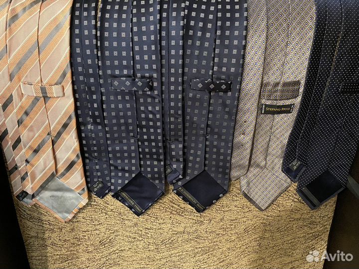 Галстуки zegna, stefano ricci, zilli