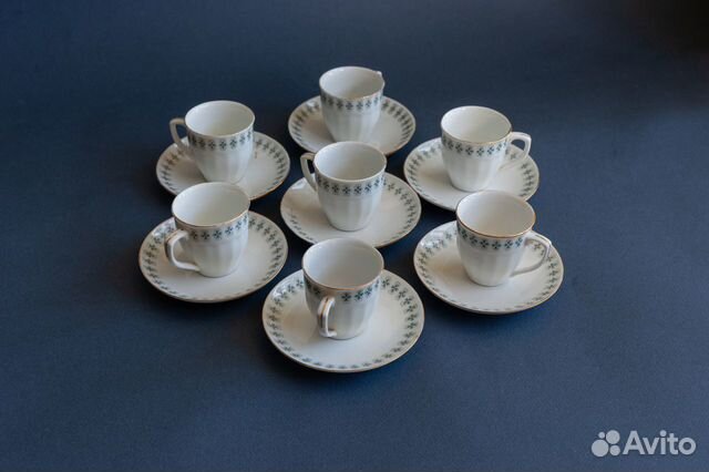 Советский кофейный сервиз 60-70х