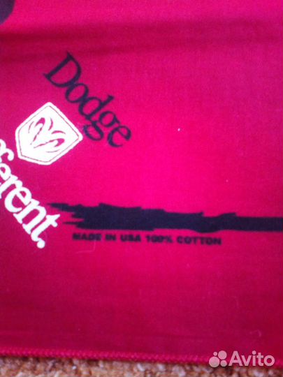 Крайслер Dodge Додж моторспорт бандана платок