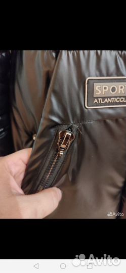 Пуховик зимний женский 46 бу