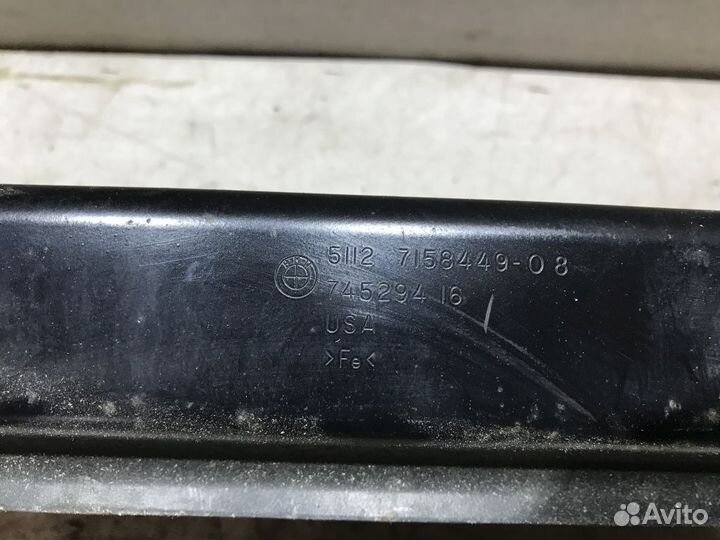 51127158449 Усилитель заднего бампера BMW X5 E70