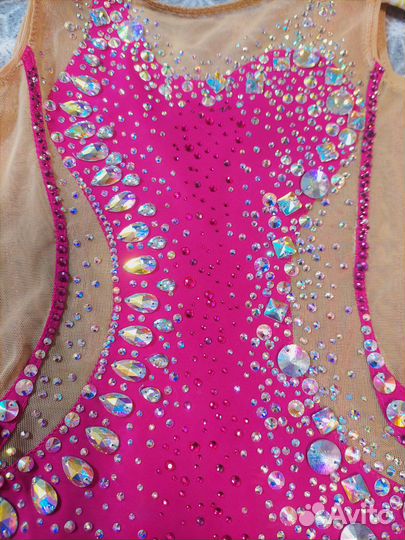 Купальник для художественной гимнастики 130-140см