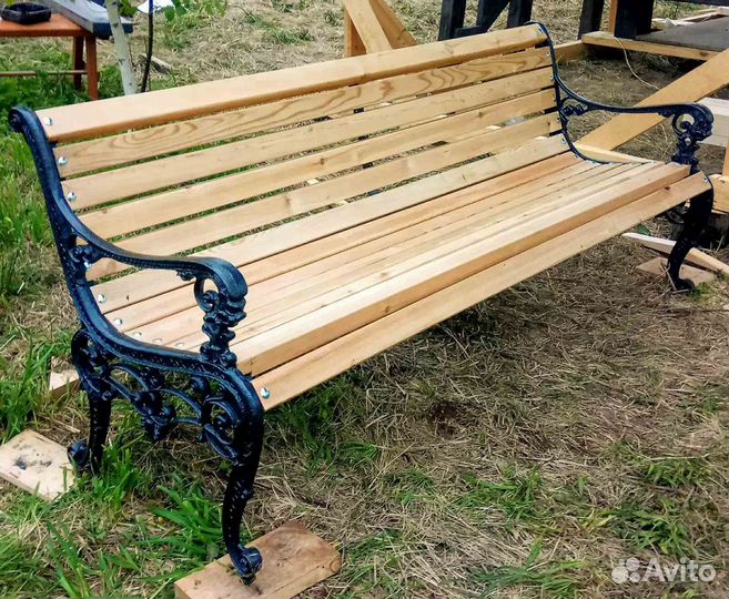 Парковая скамья/лавочка на дачу