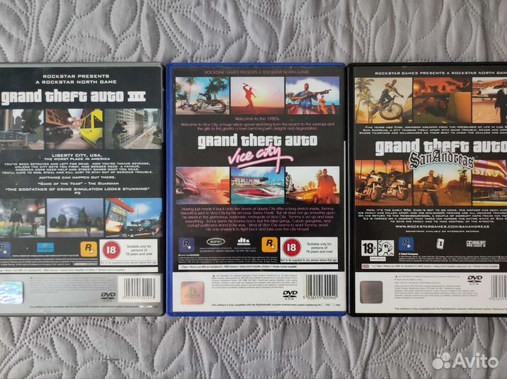 PS2 игры лицензия