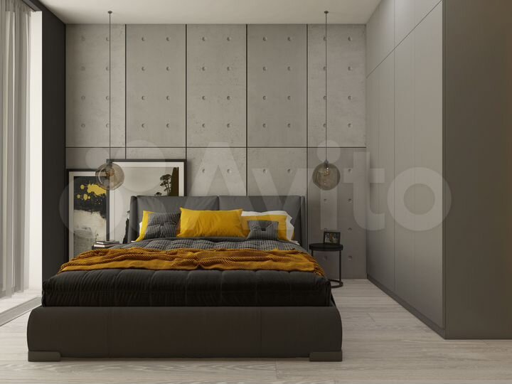 1-к. апартаменты, 35,6 м², 1/4 эт.