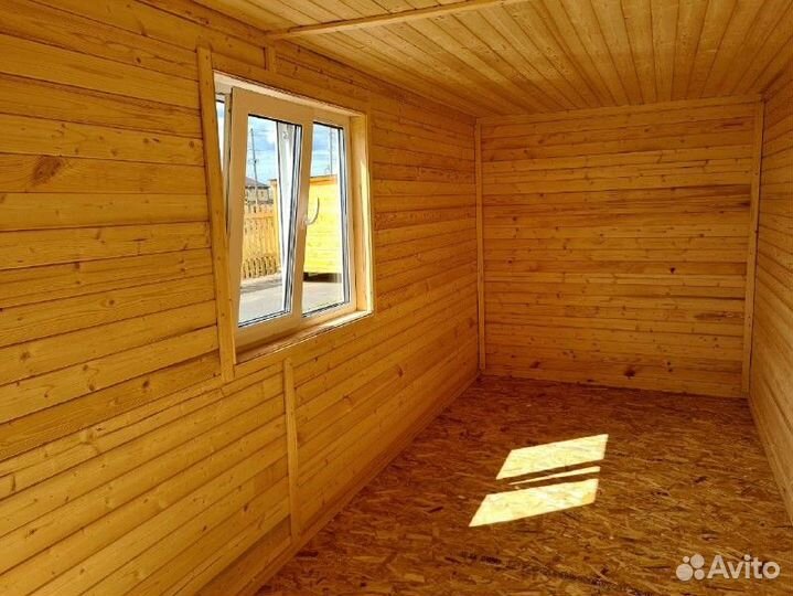 Бытовка 2.5х6 м утеплена 100 мм