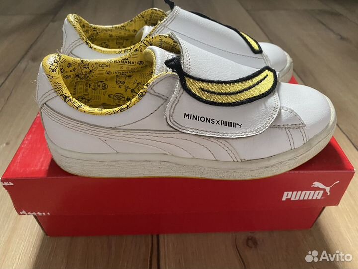 Слипоны Puma x minions оригинал