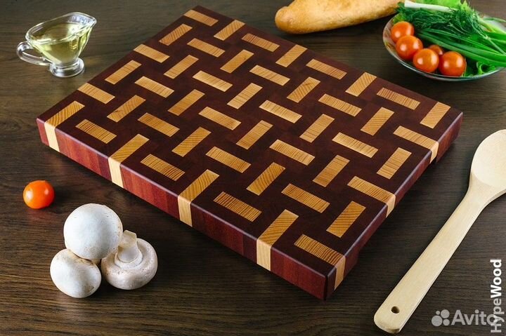 Торцевая доска разделочная