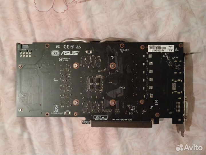 Видеокарта asus GTX 1660 Super