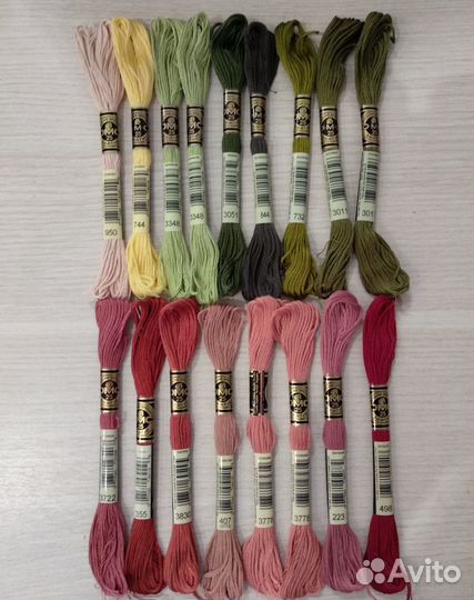 Нитки DMC новые