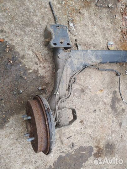 Балка задняя в сборе задняя Chery Bonus/Very седан