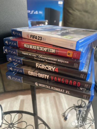 Игровая приставка ps4pro + psVr