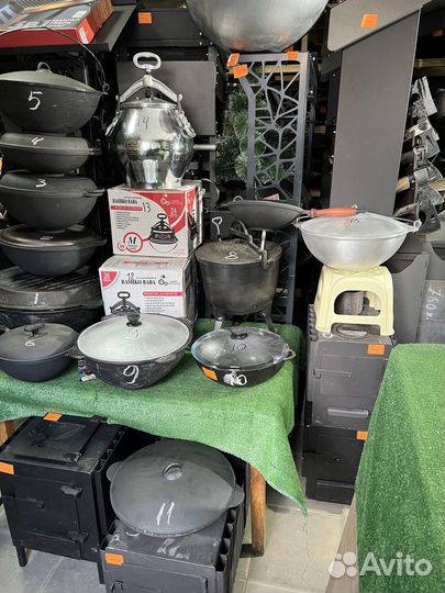 Казан узбекский чугунный 12л Наманган