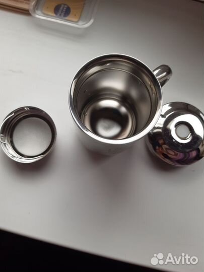 Кружка термос для заваривания