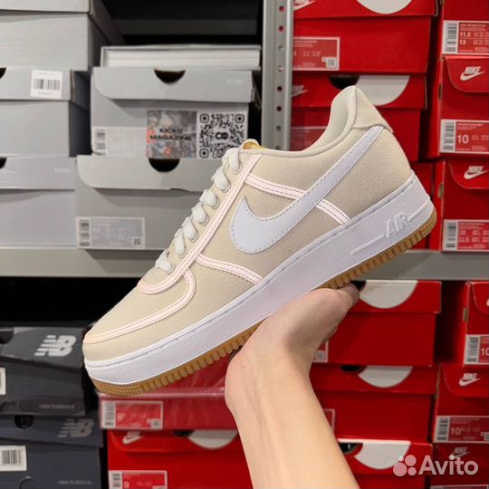 Nike Air Force 1 Low Premium Light Cream Gum