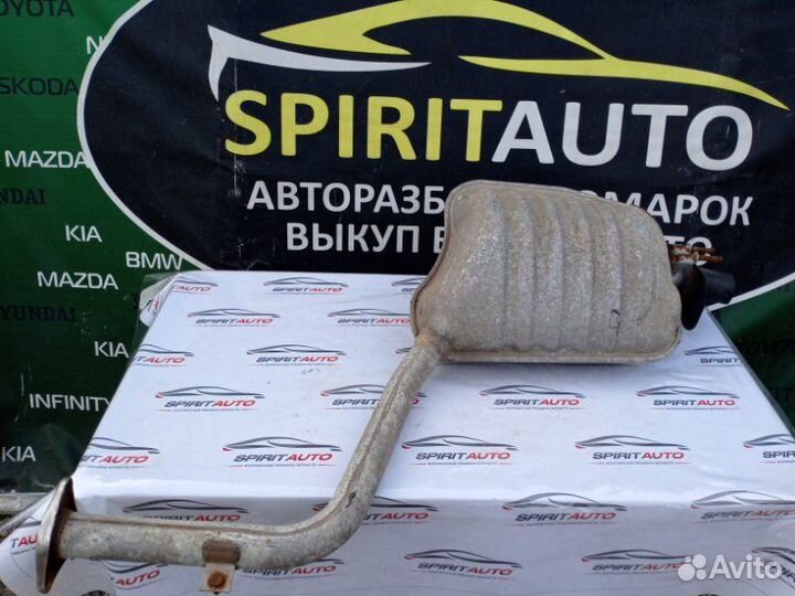 Глушитель в сборе задний правый Kia K9 2 2021-2024