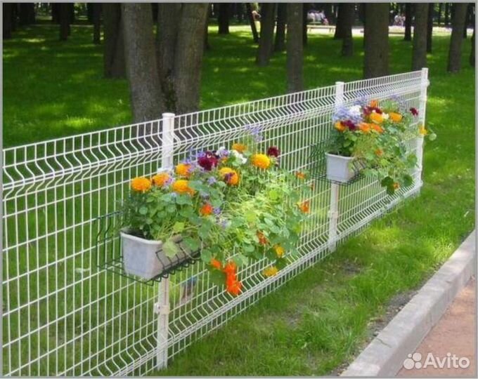 Забор сетка 3D