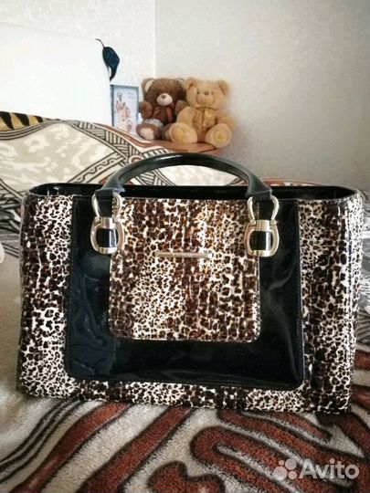 Новая сумка нат. кожа, нат. лак