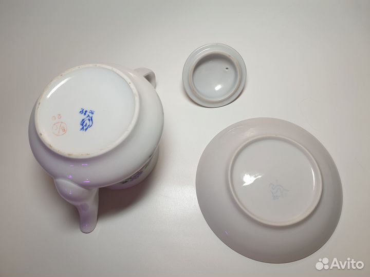 Чайник сахарница молочник СССР