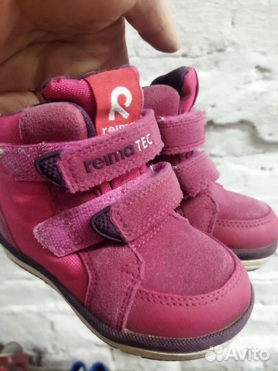 Ботинки демисезонные для девочки 22 размер