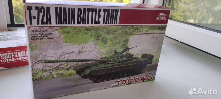 Modelcollect 1:72 Т-72А,Е-100, Е50 и другие