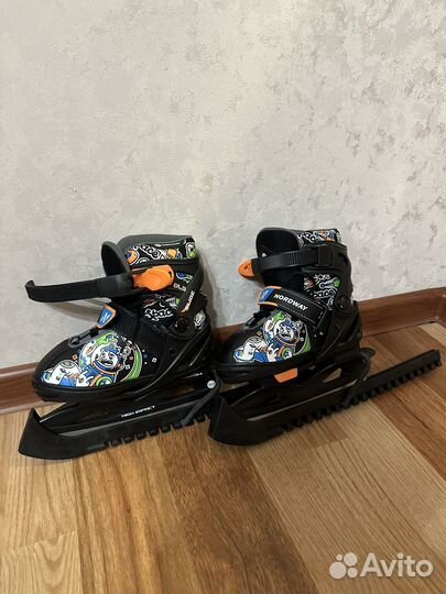 Коньки хоккейные размер 26-31