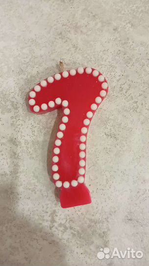 Свечка для торта