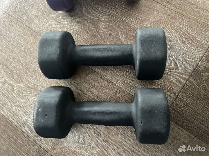 Гантели разборные