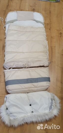 Зимний конверт в коляску