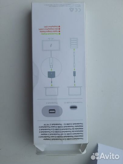 Переходник Apple USB-C Thunderbolt A1790