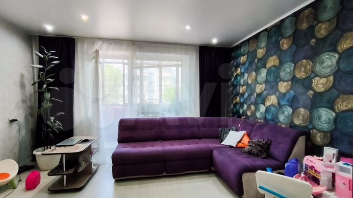 2-к. квартира, 53,3 м², 2/5 эт.