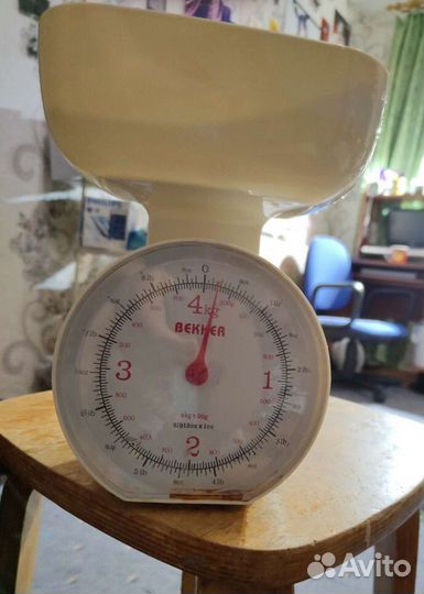 Весы кухонные bekker б/у