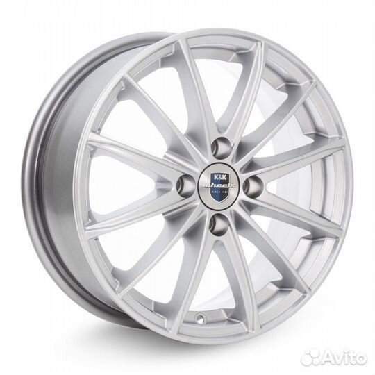 R15 4x100 6J ET40 D60,1 Rapid Пойнт Бланк-оригинал Silver