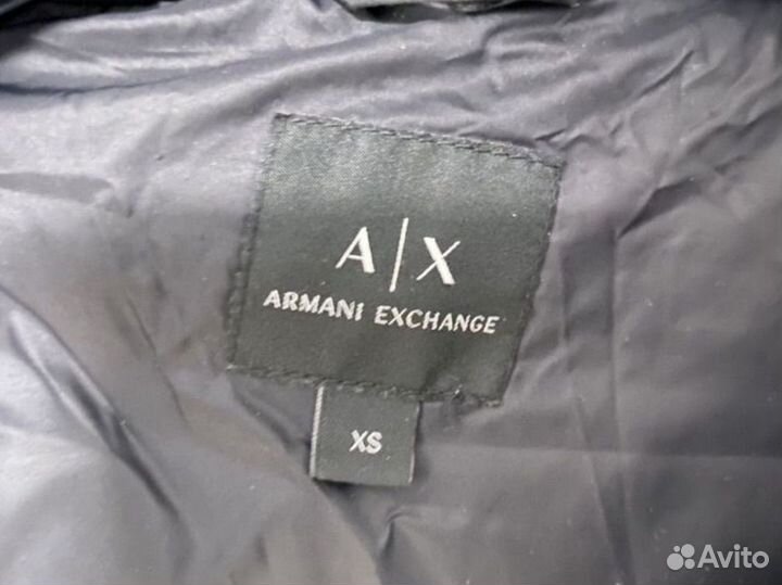 Пуховик женский armani