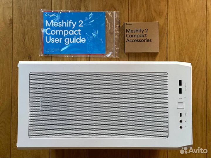 Корпус Fractal Design meshify 2 compact White - TG