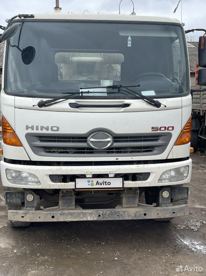 Автобетоносмеситель HINO FS1ELTM-QQR, 2014