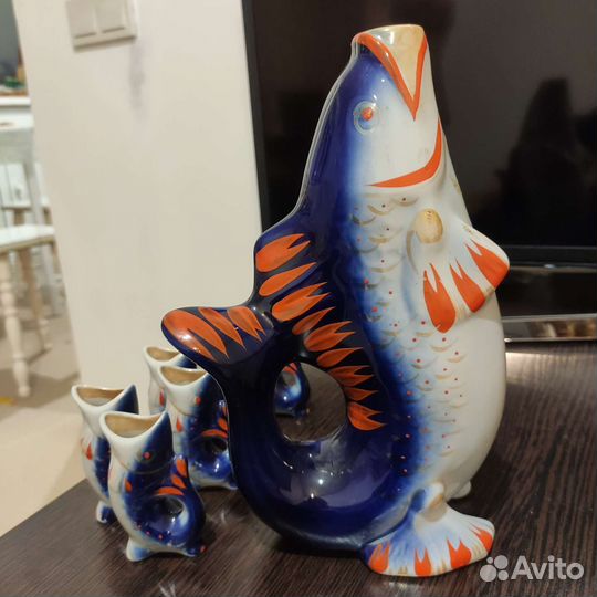 Фарфоровые рыбки СССР