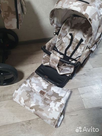 Коляска 2в1 Adamex Reggio Камуфляж