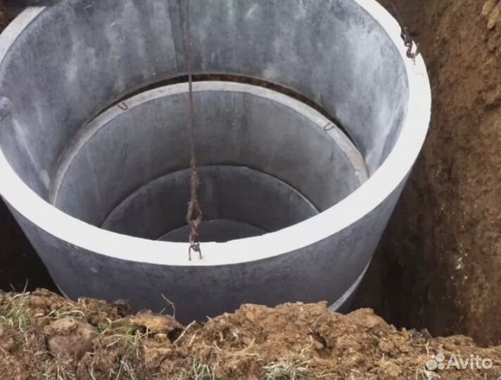 Добор к бетонному кольцу диаметр 1.5 м высота 0.3