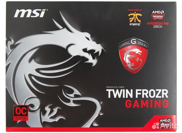 Видеокарта MSI AMD Radeon R9 280 gaming 3