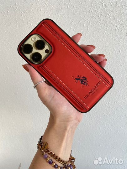 Чехол оригинал U.S. Polo CG для iPhone 14 pro max