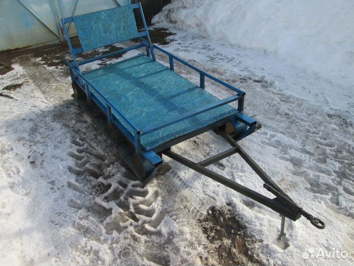 Сани для снегохода