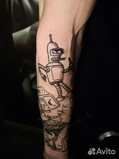 Мини тату