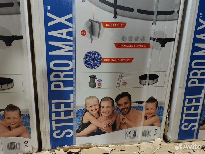 Каркасный бассейн bestway 56438 457*122